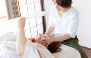 美顔矯正・施術終了